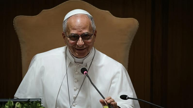 Papa Leão — Foto: Yara Nardi/Reuters