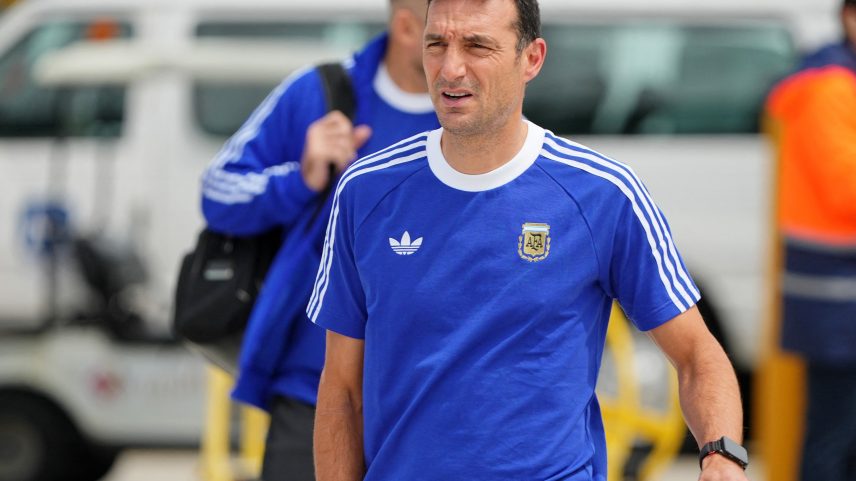 Lionel Scaloni, técnico da Argentina — Foto: IMAGN IMAGES via Reuters Connect