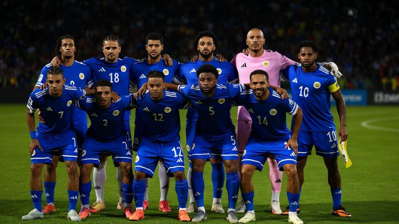 Seleção de futebol e Curaçao — Foto: Reuters