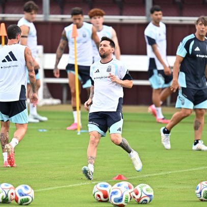 Técnico argentino diz que Messi pode jogar alguns minutos em amistosos pré-Copa