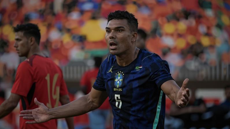 Casemiro Brasil x Egito Seleção — Foto: Ken Blaze/Reuters