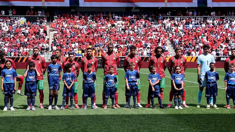 Marrocos volta à Copa do Mundo após ser semifinalista no Catar-2022 — Foto: IMAGN IMAGES via Reuters/Brad Penner