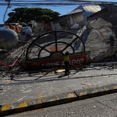Terremoto de magnitude 7,8 sacode Filipinas e gera evacuações por tsunami