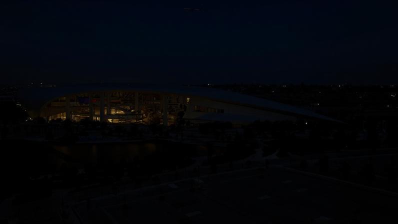 Estádio SoFi em Los Angeles — Foto: REUTERS/Daniel Cole
