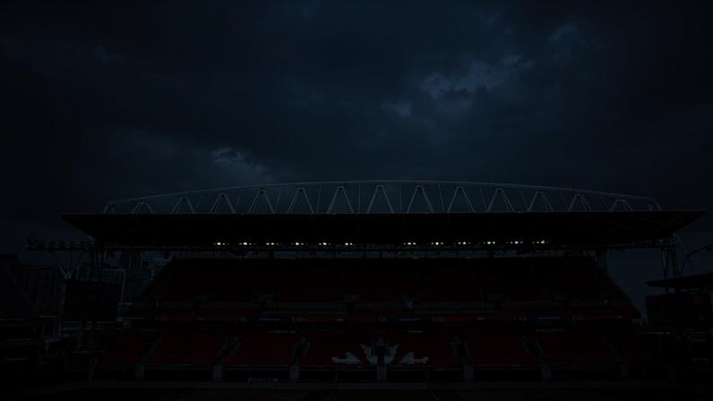 Soccer Football - FIFA World Cup 2026 - Group B - Canada v Bosnia and Herzegovina - Preview - Toronto Stadium, Toronto, Canada - June 10, 2026 General view inside the stadium ahead of the match REUTERS/Bernadett Szabo