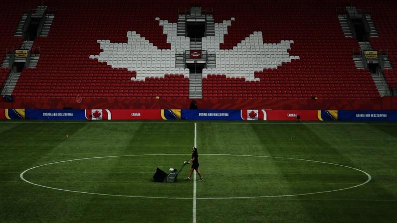 Estádio de Toronto, no Canadá em 10 de junho de 2026 — Foto: REUTERS/Bernadett Szabo