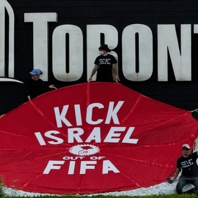 Fifa enfrenta protesto por laços com Israel antes de jogo do Canadá na Copa
