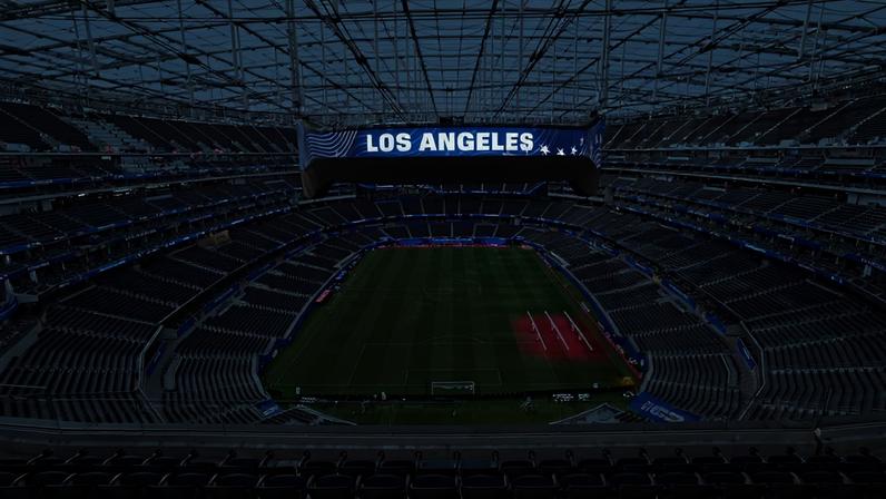 SoFi Stadium, em Los Angeles, palco da abertura da Copa nos EUA
