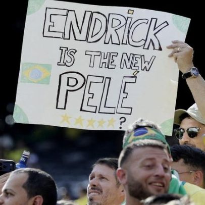 Endrick é o novo Pelé: brasileiros em destaque no estádio