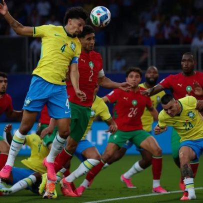 Brasil estreia na Copa do Mundo com empate diante do Marrocos
