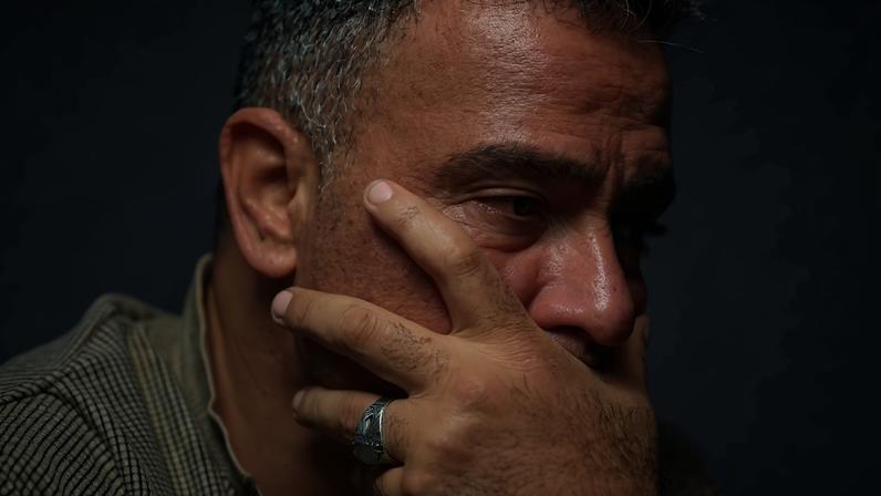 Homem reage, em luto, após ataque israelense no Hospital Al-Shifa na Cidade de Gaza 14 de junho de 2026 REUTERS/Dawoud Abu Alkas