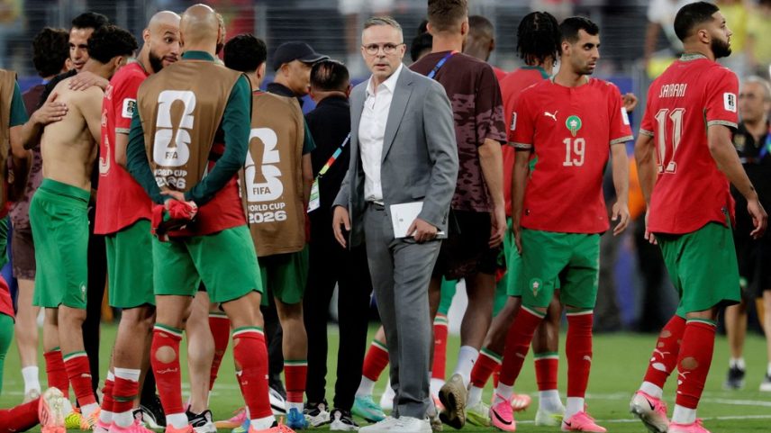Marrocos de Mohamed Ouahbi segue sem perder há dez meses — Foto: REUTERS/Jeenah Moon