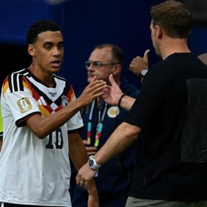 Musiala questiona substituição durante goleada da Alemanha por 7 a 1