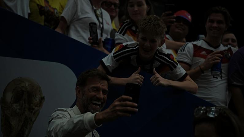 Jurgen Klopp antes da partida entre Alemanha e Curaçao pela Copa do Mundo — Foto: REUTERS/Annegret Hilse