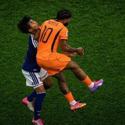 Cartão amarelo e zero finalizações marcam estreia de Memphis com a Holanda