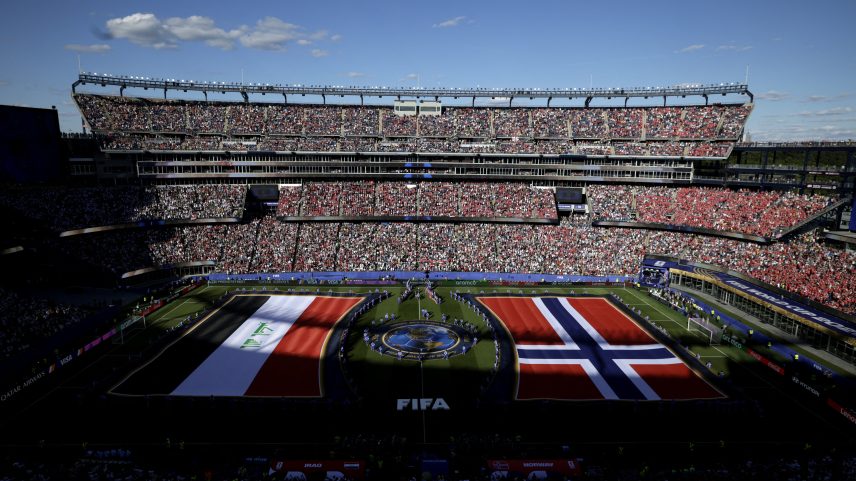 Iraque e Noruega se enfrentaram na rodada de estreia da Copa do Mundo 2026 — Foto: Reuters