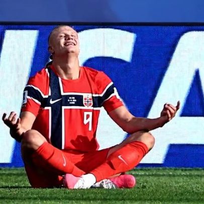 Haaland faz dois gols na Copa do Mundo e provoca reações