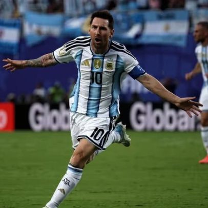 Messi não correu? números do craque contra a Argélia