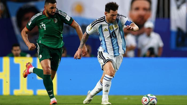 Messi comemora gols marcados contra a Argélia na Copa do Mundo de 2026 -Foto Reuters/Jay Biggerstaff/Proibida reprodução