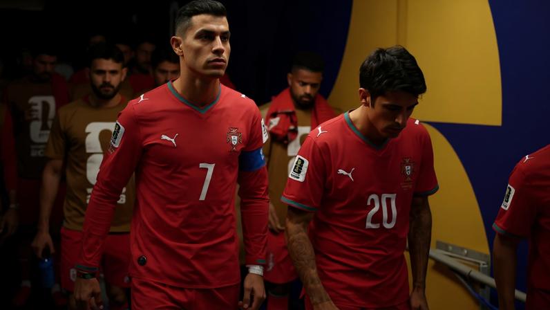 Seleção de Portugal — Foto: Reuters