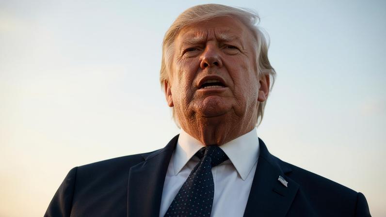Presidente dos EUA, Donald Trump, fala com jornalistas em Paris, em 17 de junho de 2026. — Foto: Reuters/Evelyn Hockstein