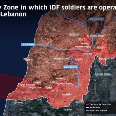 Israel apresenta novo mapa de ocupação no Líbano e negocia presença militar com EUA