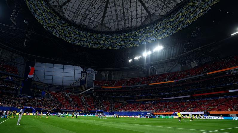Estádio de Atlanta, palco de RD Congo x Uzbequistão na Copa do Mundo — Foto: REUTERS/Claudia Greco