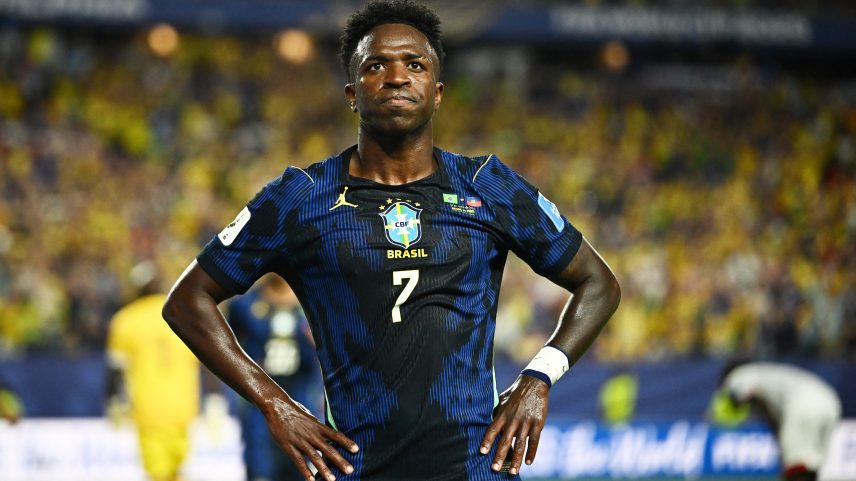 Vinicius Junior Brasil x Haiti Seleção Copa do Mundo — Foto: Dylan Martínez/Reuters