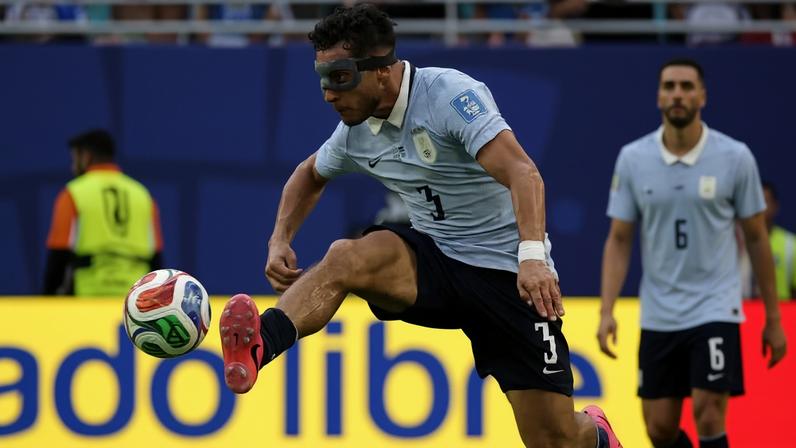 Sebastián Cáceres, zagueiro do Uruguai — Foto: REUTERS/Amanda Perobelli