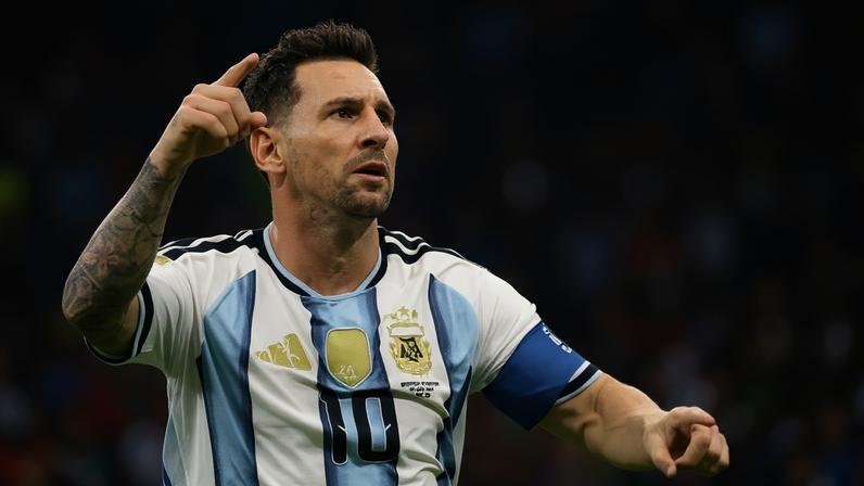 Lionel Messi comemora gol marcado contra a Áustria pela Copa do Mundo 22 de junho de 2026 IMAGN IMAGES via Reuters/Troy Taormina