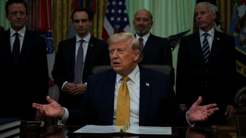 O presidente dos EUA, Donald Trump, no Salão Oval da Casa Branca, em Washington 22 de junho de 2026 REUTERS/Jonathan Ernst