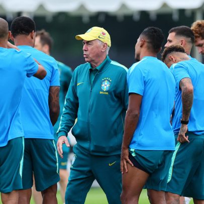 Neymar pode retornar à seleção para Brasil x Escócia, afirma Ancelotti.