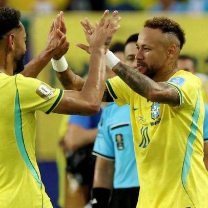 Neymar iguala Pelé em partidas disputadas de Copa do Mundo