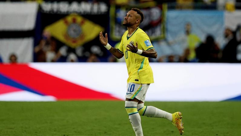 Neymar - Escócia x Brasil - Copa do Mundo — Foto: REUTERS/Paul Childs