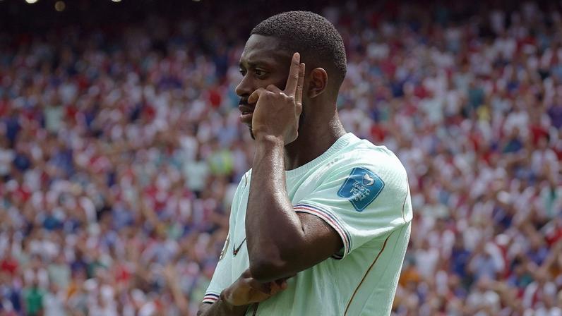 Dembelé brilha com hat-trick e França goleia Noruega na Copa