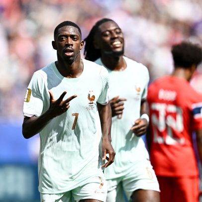 Dembélé faz hat-trick pela França e se junta a Messi na Copa do Mundo