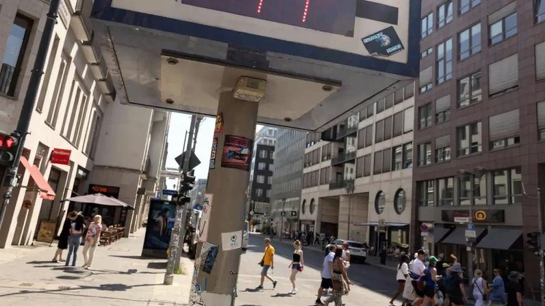 Termômetros registram altas temperaturas em onda de calor que acomete Alemanha e parte da Europa em junho de 2026 (Foto: REUTERS/Axel Schmidt)