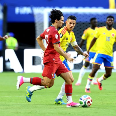James Rodríguez supera Rincón e bate recorde de jogos pela Colômbia em Copas