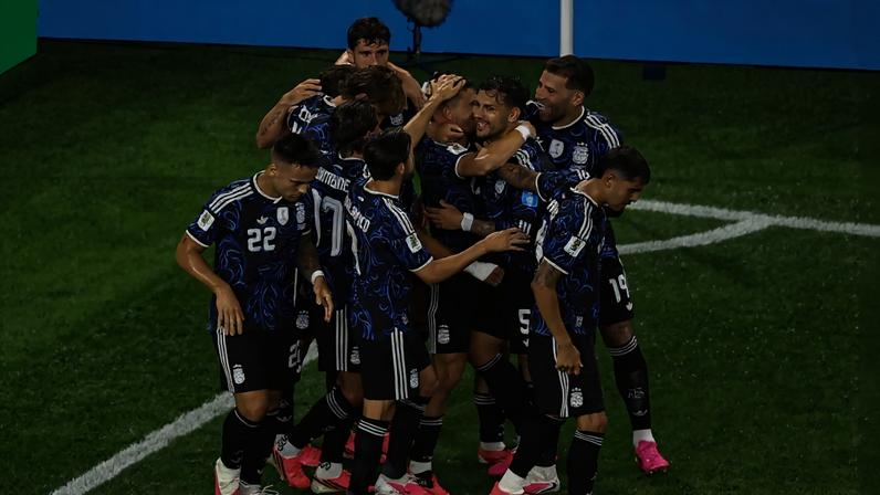 Jordânia x Argentina - Copa do Mundo — Foto: REUTERS/Issei Kat