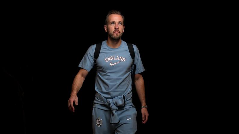Harry Kane pela Inglaterra — Foto: Divulgação/ Federação Inglesa