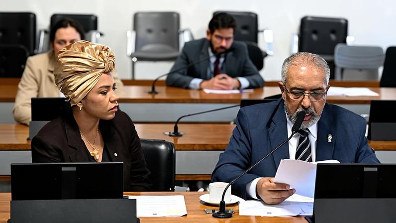 Participam: autora do PL 2.379/2023, deputada Dandara (PT-MG). presidente da CE, senadora Teresa Leitão (PT-PE) - em pronunciamento.