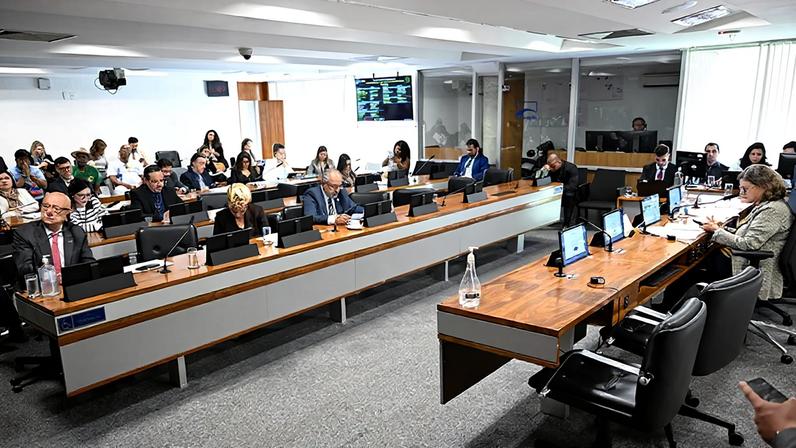 Bancada: senador Esperidião Amin (PP-SC); autora do PL 2.379/2023, deputada Dandara (PT-MG). presidente da CE, senadora Teresa Leitão (PT-PE).