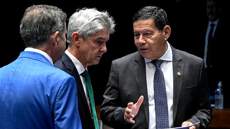 Bancada: senador Rogerio Marinho (PL-RN); senador Jaime Bagattoli (PL-RO); senador Hamilton Mourão (Republicanos-RS).
