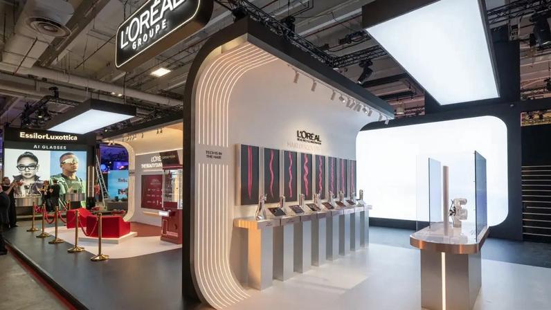O estande da L´Oréal na VivaTech 2026 transformou conceitos de inteligência artificial, biotecnologia e longevidade em experiências imersivas