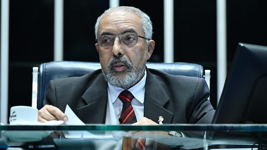 Mesa: presidente e requerente desta sessão, senador Paulo Paim (PT-RS).