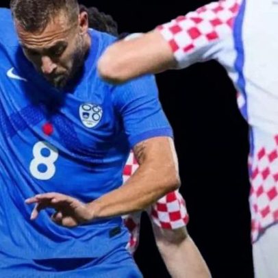 Croácia vence Eslovênia nos acréscimos em amistoso