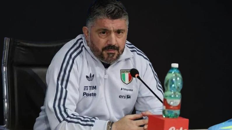 Gennaro Gattuso, que deixou o comando da seleção italiana de futebol após ser eliminado na repescagem europeia para a Copa do Mundo de 2026.