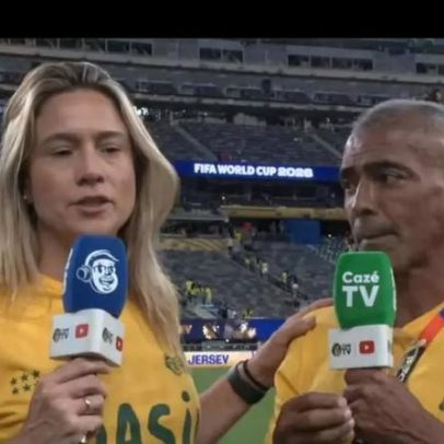 Romário responde a Fernanda Gentil após empate do Brasil na Copa 2026