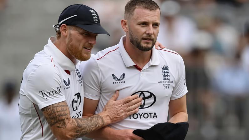 Ben Stokes (left) and Gus Atkinson are being investigated over an incident in a nightclub after the first Test against New Zealand.