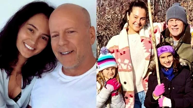 Esposa de Bruce Willis contou qual foi a primeira reação das filhas do casal ao descobrirem o diagnóstico do pai